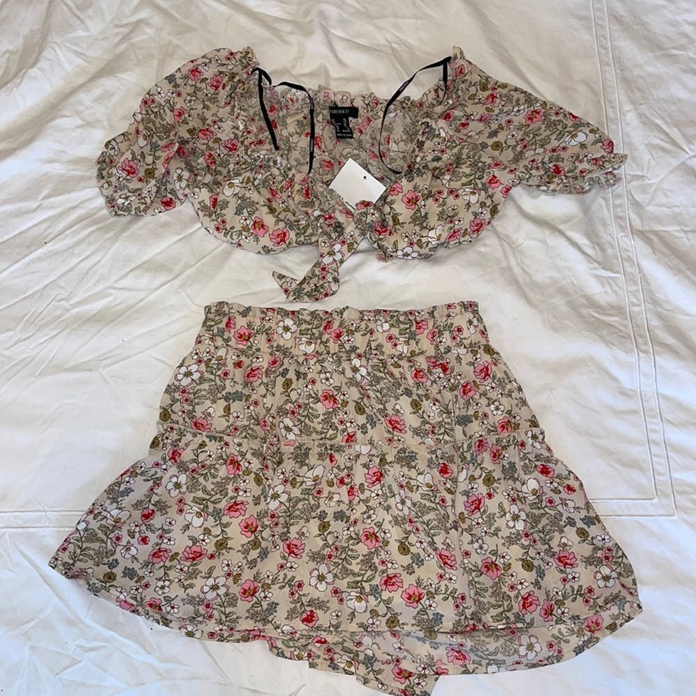Forever 21 Skirt and Top Set